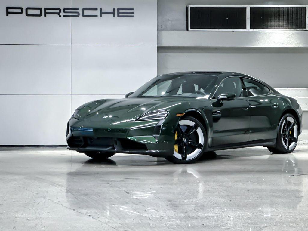 used 2025 Porsche Taycan car, priced at $199,527