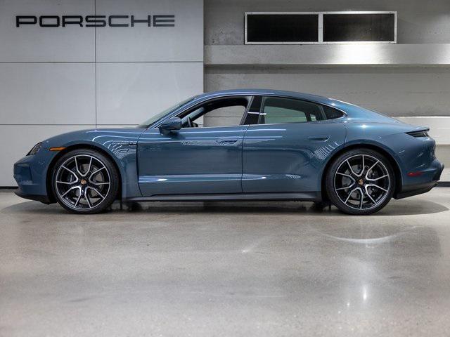 new 2025 Porsche Taycan car, priced at $130,095