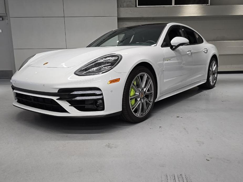 used 2023 Porsche Panamera e-Hybrid car, priced at $189,995