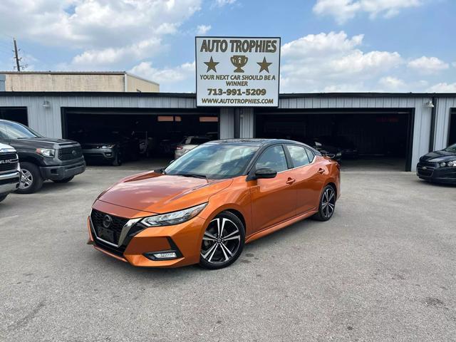 used 2021 Nissan Sentra car, priced at $16,500