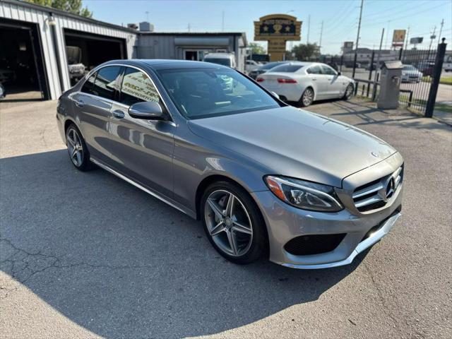 used 2015 Mercedes-Benz C-Class car, priced at $15,700