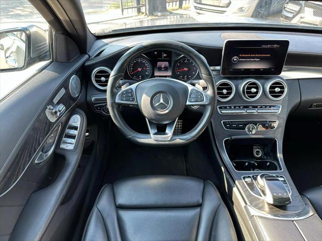 used 2015 Mercedes-Benz C-Class car, priced at $15,700