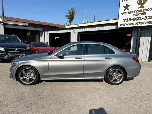 used 2015 Mercedes-Benz C-Class car, priced at $15,700