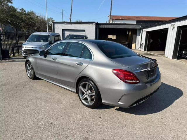 used 2015 Mercedes-Benz C-Class car, priced at $15,700