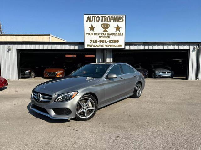 used 2015 Mercedes-Benz C-Class car, priced at $15,700