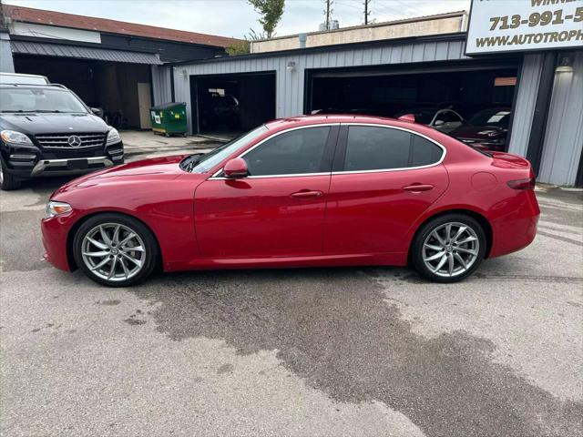 used 2017 Alfa Romeo Giulia car, priced at $13,900