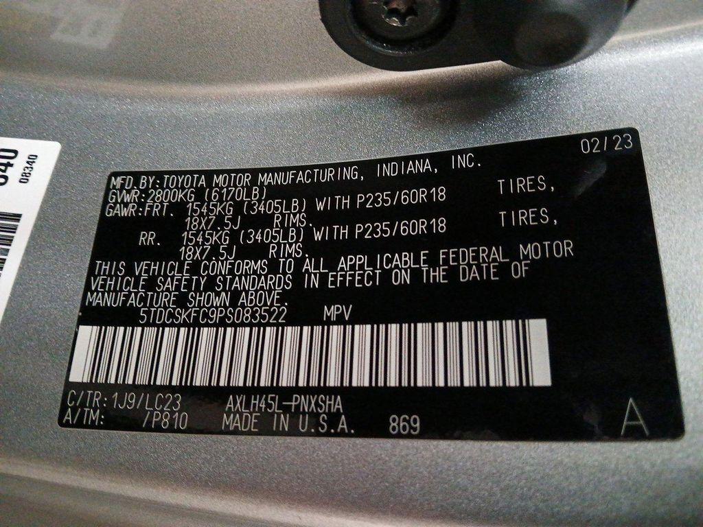 used 2023 Toyota Sienna car, priced at $48,900