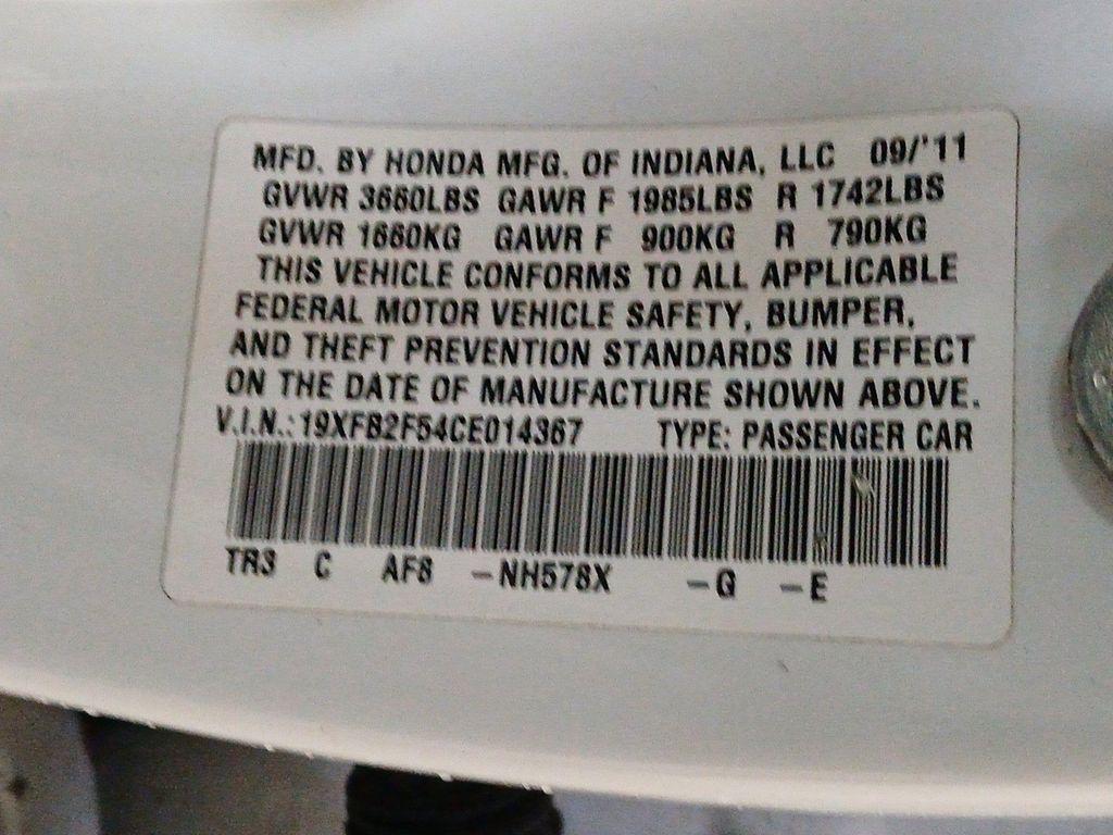 used 2012 Honda Civic car, priced at $12,900