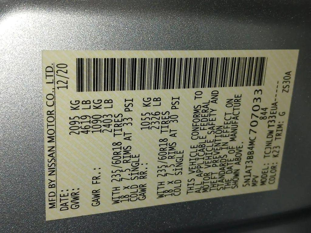 used 2021 Nissan Rogue car, priced at $18,500