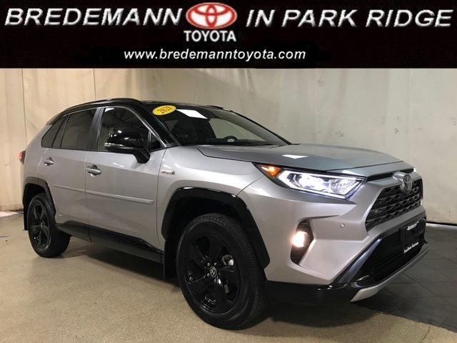 used 2021 Toyota RAV4 Hybrid car, priced at $34,900