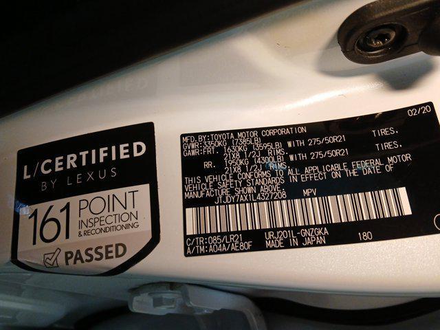 used 2020 Lexus LX 570 car, priced at $69,700