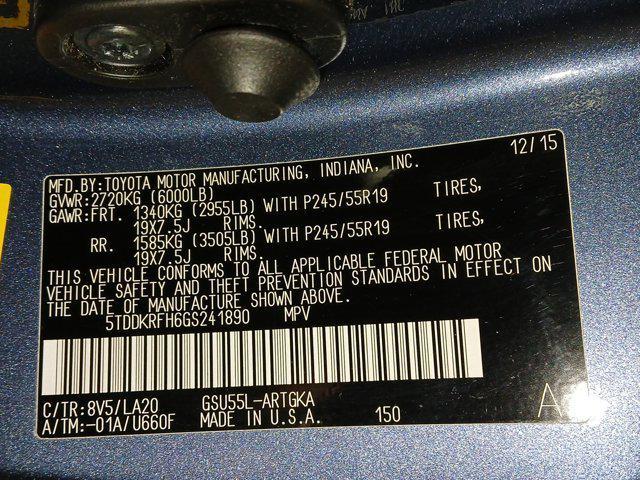 used 2016 Toyota Highlander car, priced at $25,900