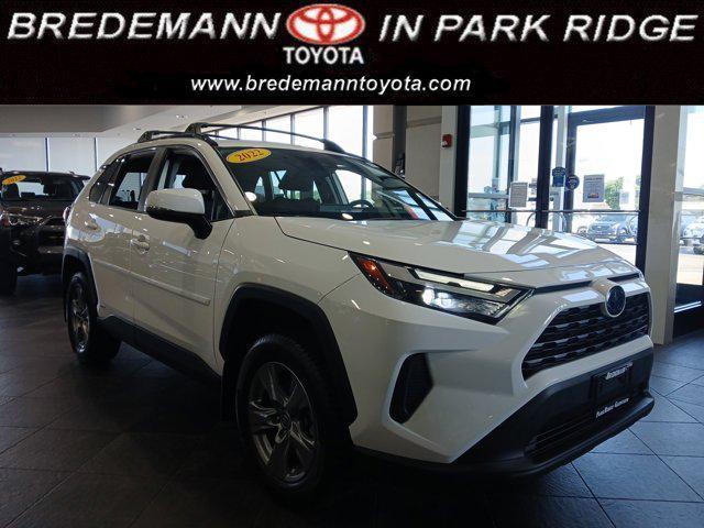 used 2022 Toyota RAV4 Hybrid car, priced at $32,900