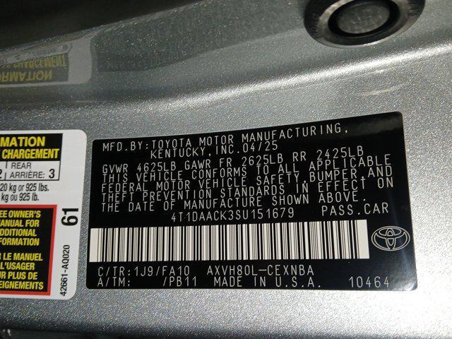 used 2025 Toyota Camry car, priced at $33,107