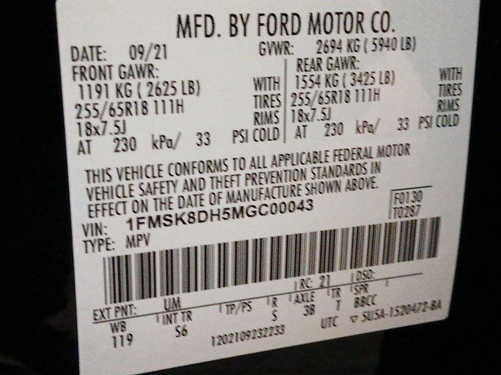 used 2021 Ford Explorer car, priced at $25,900