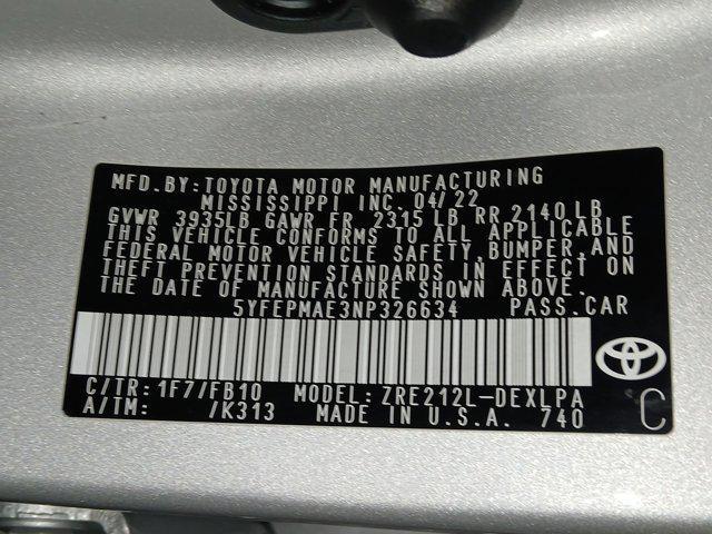 used 2022 Toyota Corolla car, priced at $23,900