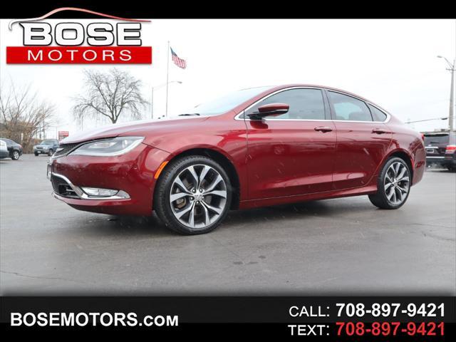 used 2015 Chrysler 200 car, priced at $12,316