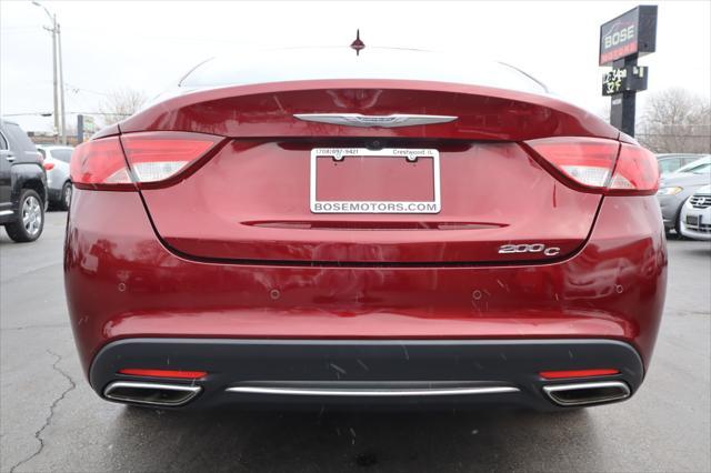 used 2015 Chrysler 200 car, priced at $12,316