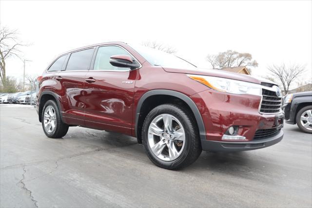 used 2015 Toyota Highlander Hybrid car, priced at $23,499