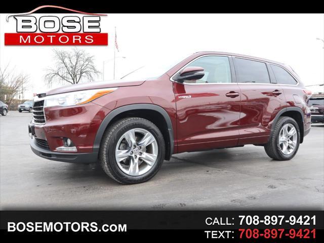 used 2015 Toyota Highlander Hybrid car, priced at $23,499