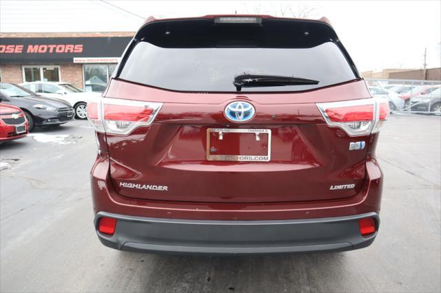 used 2015 Toyota Highlander Hybrid car, priced at $23,499