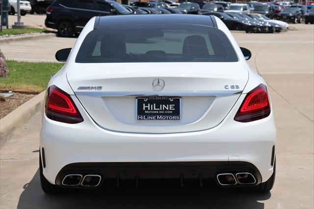 used 2020 Mercedes-Benz AMG C 63 car, priced at $49,998