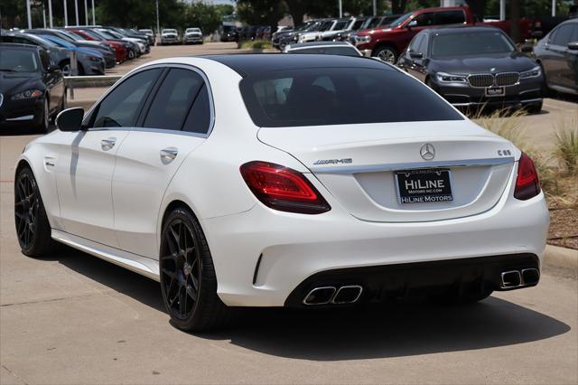 used 2020 Mercedes-Benz AMG C 63 car, priced at $49,998