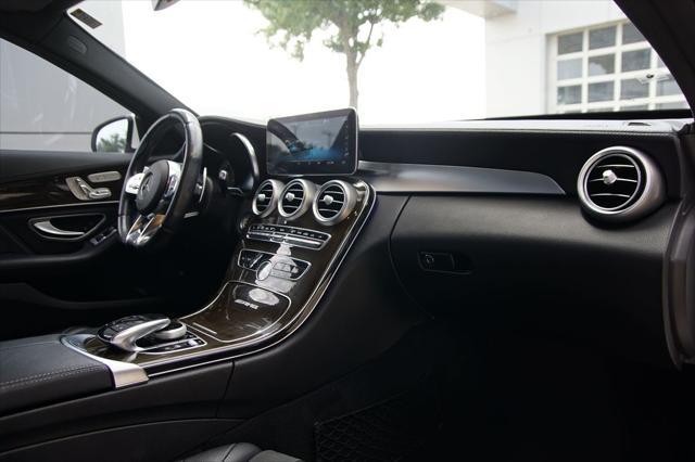 used 2020 Mercedes-Benz AMG C 63 car, priced at $49,998