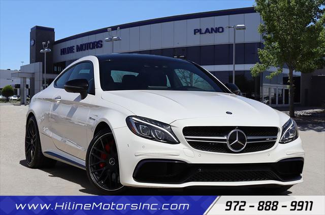 used 2017 Mercedes-Benz AMG C 63 car, priced at $42,995