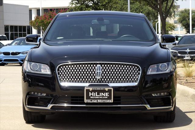 used 2018 Lincoln Continental car, priced at $28,998