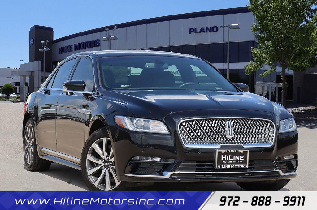 used 2018 Lincoln Continental car, priced at $26,991