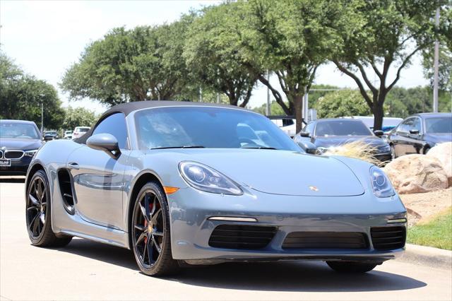 used 2017 Porsche 718 Boxster car, priced at $54,998