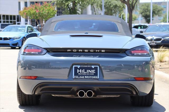 used 2017 Porsche 718 Boxster car, priced at $54,998