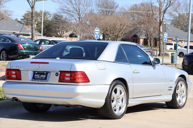 used 2002 Mercedes-Benz SL-Class car, priced at $29,990