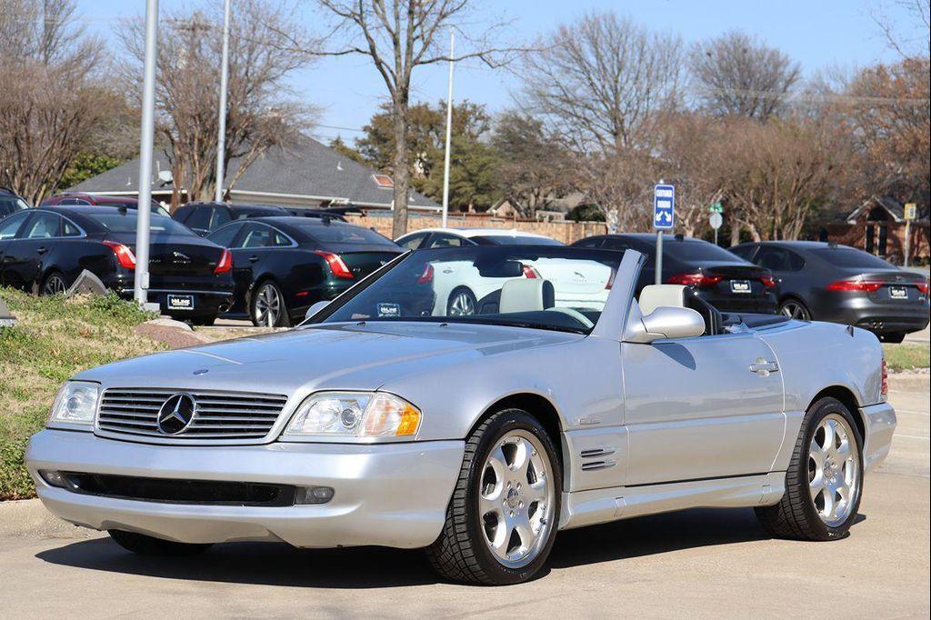 used 2002 Mercedes-Benz SL-Class car, priced at $38,646