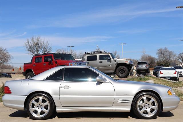 used 2002 Mercedes-Benz SL-Class car, priced at $29,990