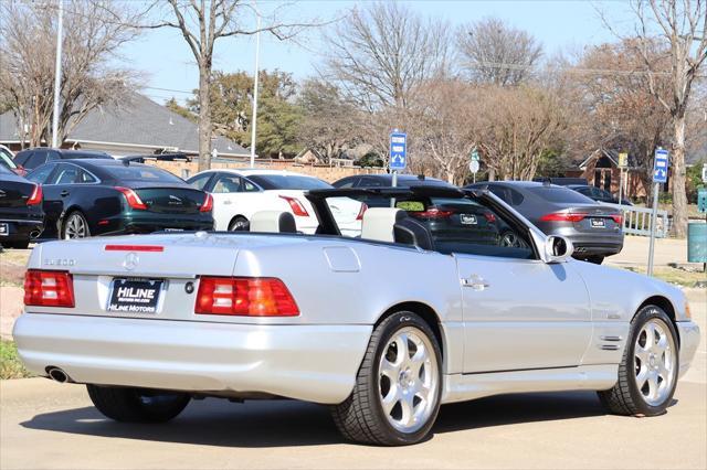 used 2002 Mercedes-Benz SL-Class car, priced at $29,990