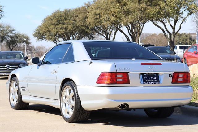 used 2002 Mercedes-Benz SL-Class car, priced at $29,990
