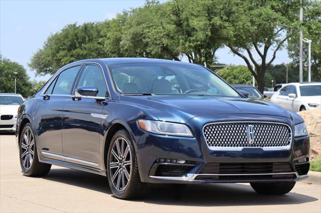used 2017 Lincoln Continental car, priced at $20,969