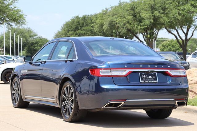 used 2017 Lincoln Continental car, priced at $20,969