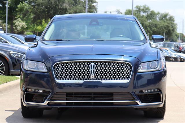 used 2017 Lincoln Continental car, priced at $20,969