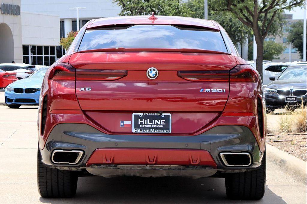 used 2021 BMW X6 car, priced at $55,764