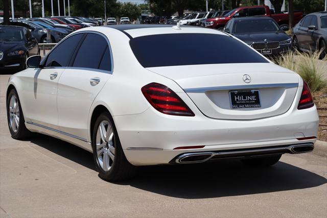 used 2018 Mercedes-Benz S-Class car, priced at $43,998