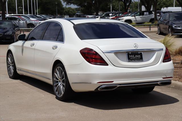 used 2018 Mercedes-Benz S-Class car, priced at $43,939