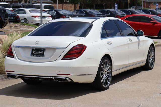 used 2018 Mercedes-Benz S-Class car, priced at $43,939