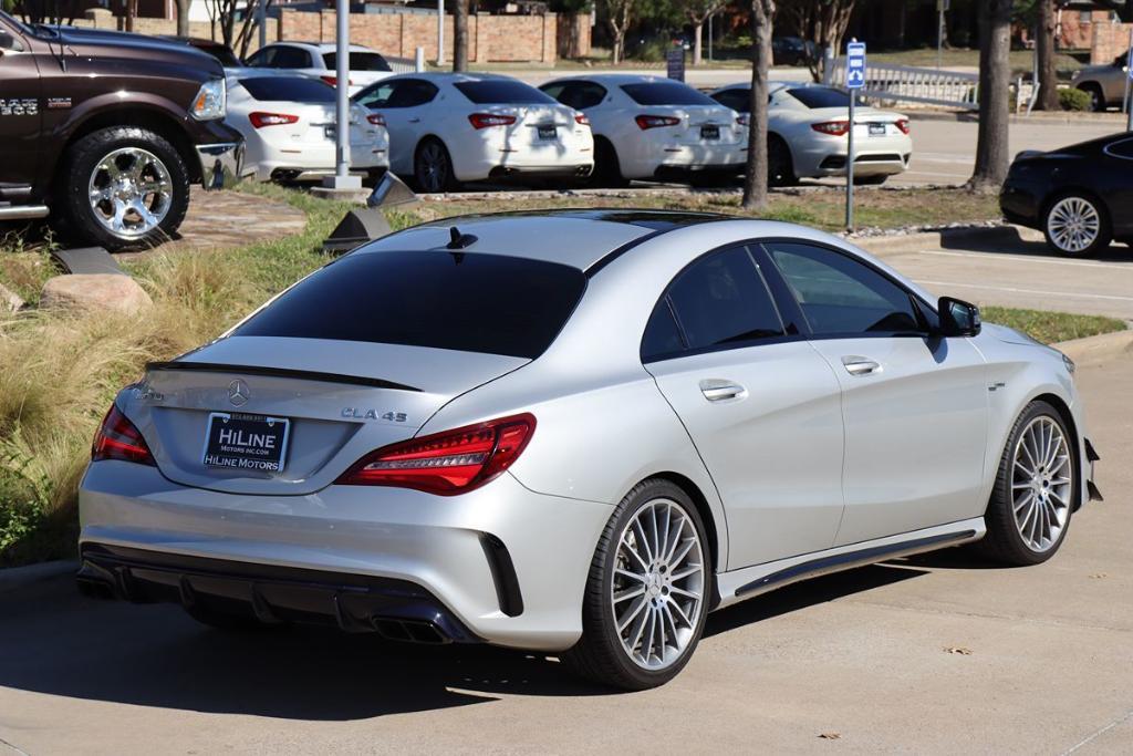 used 2018 Mercedes-Benz AMG CLA 45 car, priced at $31,998