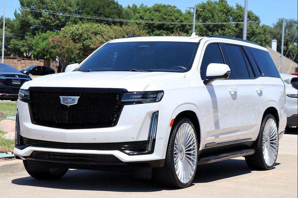 used 2021 Cadillac Escalade car, priced at $65,881
