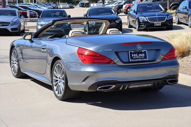 used 2018 Mercedes-Benz SL 450 car, priced at $38,989