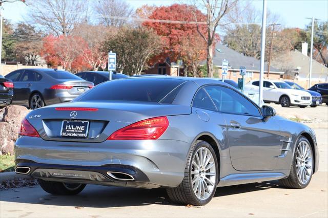 used 2018 Mercedes-Benz SL 450 car, priced at $38,989