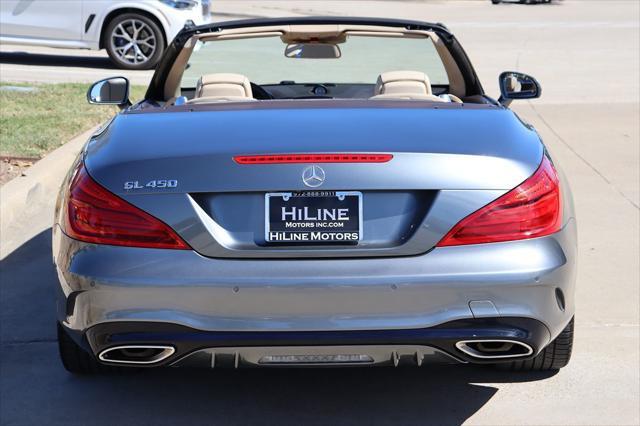 used 2018 Mercedes-Benz SL 450 car, priced at $38,989